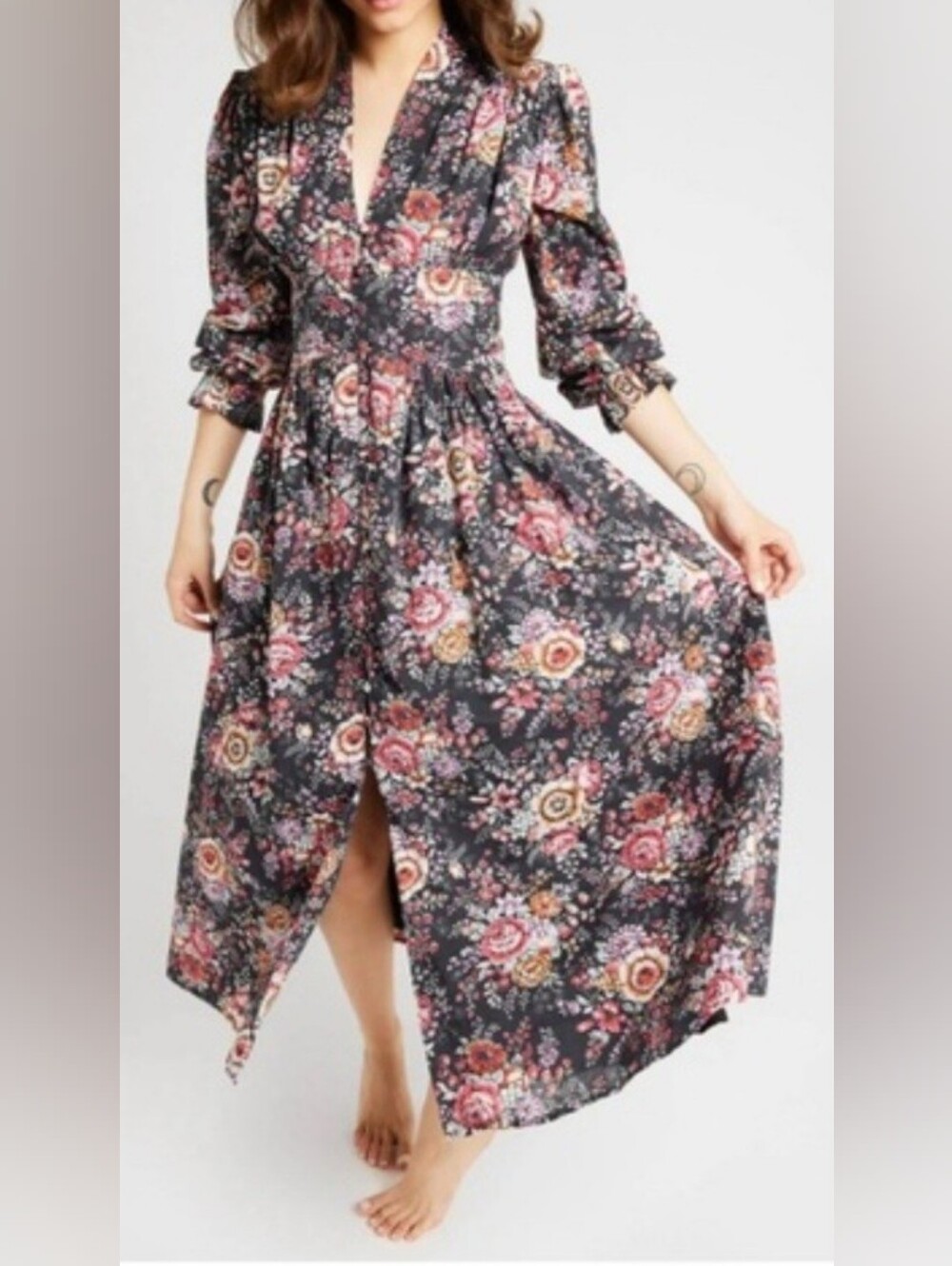 Mille 100% Cotton Maxi Dress Size S